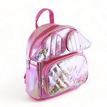 DOE A DEAR- PINK BUTTERFLY IRIDESCENT BACKPACK