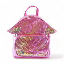 DOE A DEAR- PINK BUTTERFLY IRIDESCENT BACKPACK