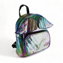 DOE A DEAR- BLACK BUTTERFLY IRIDESCENT BACKPACK