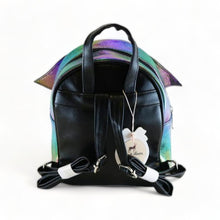 DOE A DEAR- BLACK BUTTERFLY IRIDESCENT BACKPACK