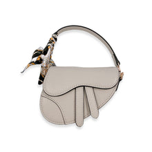 DOE A DEAR- MINI SADDLE BAG IN WHITE