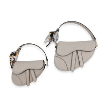 DOE A DEAR- MINI SADDLE BAG IN WHITE