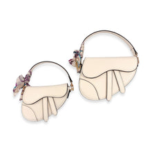 DOE A DEAR- MINI SADDLE BAG IN WHITE