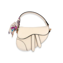DOE A DEAR- MINI SADDLE BAG IN WHITE