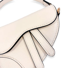 DOE A DEAR- MINI SADDLE BAG IN WHITE