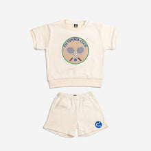 HP PLAY: Tennis sweatshirt - Cream