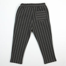 LITTLE WHO - JERSEY PINSTRIPE ELASTIC WAIST PANT IN GREY