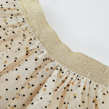 DOE A DEAR- CREAM POLKA DOT TULLE SKIRT