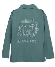 WANDER & WONDER- ARMY JACKET IN OLIVE