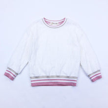 DOE A DEAR- WHITE LACE ALL OVER SWEATER