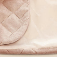 DOE A DEAR- PINK QUILTED CROP PEARL JACKET