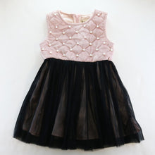 DOE A DEAR- MADI SLEEVELESS SUEDE PEARL DRESS IN PINK