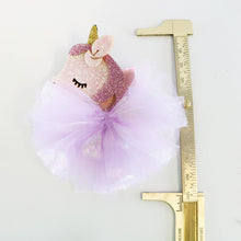 DOE A DEAR- LAVENDER PRINCESS TULLE UNICORN HAIR CLIP