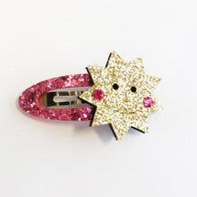 DOE A DEAR- GOLD SMILING STAR HAIR CLIP