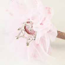 DOE A DEAR - PINK RHINESTONE CROWN GLITTER HEADBAND