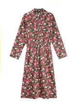 FRNCH PARIS - FLORAL GREEN DRESS