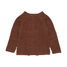 MINYMO- COCOA BROWN KNIT CARDIGAN