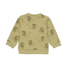 MINYMO- BABY BOY OLIVE LION SWEATSHIRT