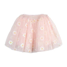 DOE A DEAR- SNOW PINK MESH DAISY TUTU