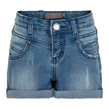CREAMIE- ORGANZA DENIM SHORTS