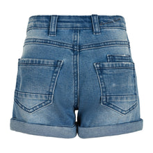 CREAMIE- ORGANZA DENIM SHORTS