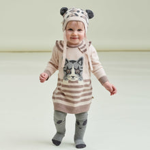 THE BONNIE MOB- THUMPER- BUNNY FACE TIGHTS IN GREY