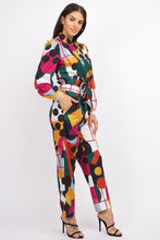 MOON COLLECTION- COLOR BLOCK TAILORED BUTTON DOWN