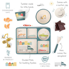 LOVE MAE- DIVIDED PLATE SET - CARS