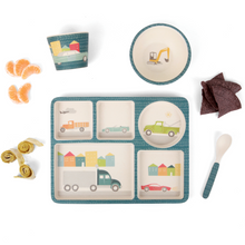 LOVE MAE- DIVIDED PLATE SET - CARS