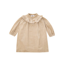 OMAMIMINI- CORDUROY SHIRT DRESS