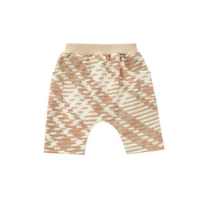 OMAMIMINI- BABY PLAID HAREM PANTS IN BEIGE