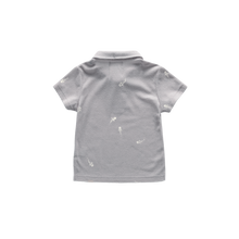 OMAMIMINI- GREY STINGRAY POLO SHIRT