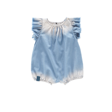 OMAMIMINI- BABY DENIM BUBBLE ROMPER CHAMBRAY