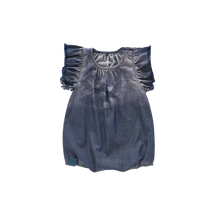 OMAMIMINI- BABY DENIM BUBBLE ROMPER