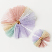 PETITE HAILEY- WAVY SMALL PURPLE DREAM BOW CLIP