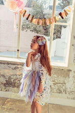 PETITE HAILEY- WAVY SMALL PURPLE DREAM BOW CLIP