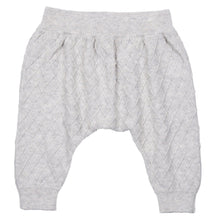 MIKI MIETTE- DOVE GRAY KNIT PANTS