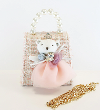 DOE A DEAR- PRINCESS BEAR PURSE
