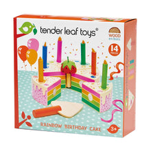 TENDER LEAF TOYS- RAINBOW BIRTHDAY CAKE