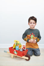 TENDER LEAF TOYS- GARDEN WHEELBARROW SET