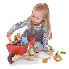 TENDER LEAF TOYS- GARDEN WHEELBARROW SET