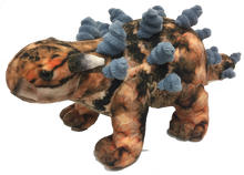 TEXAS TOY DISTRIBUTION- 15" ANKYLOSAURUS PLUSH DINOSAUR STUFFED ANIMAL