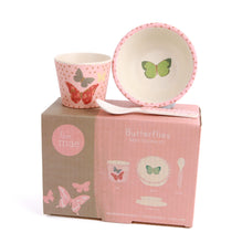 LOVE MAE- BABY FEEDING SET - BUTTERFLIES