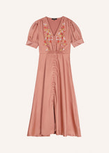 FRNCH PARIS- ADEMA  DRESS W/ EXCLUSIVE FRNCH EMBROIDERY