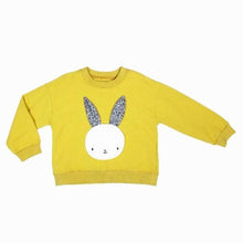 DOE A DEAR- L/S CREWNECK BUNNY FACE W/ 3D EARS