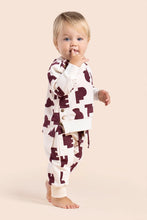 OMAMIMINI- BABY OFF-WHITE PEACE PLEASE TERRY SWEATSHIRT