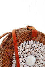 BALI- HAND SHELL BEADED ATA CROSSBODY