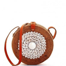 BALI- HAND SHELL BEADED ATA CROSSBODY