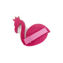 FUCHSIA FLAMINGO HAIRCLIP - DOE A DEAR