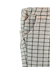 LITTLE WHO- HEATHER GREY CHECKERED PANTS